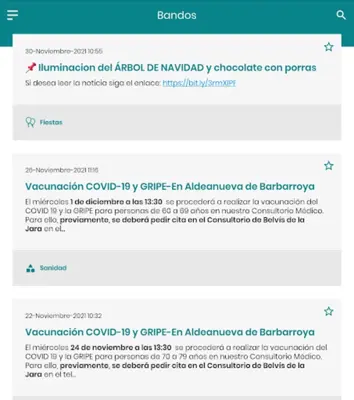 Aldeanueva de Barbarroya Informa android App screenshot 2